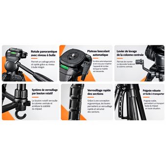 RØDE Tripod 2 - Trépied Bureau Polyvalent Pour Caméra & Micro | Support Main Et Table | Adaptateur Inclus
