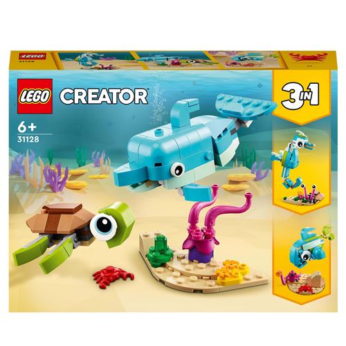 LEGO® Creator 31128 Le Dauphin et la Tortue État correct - LEGO Creator reconditionné disponible sur Fnac
