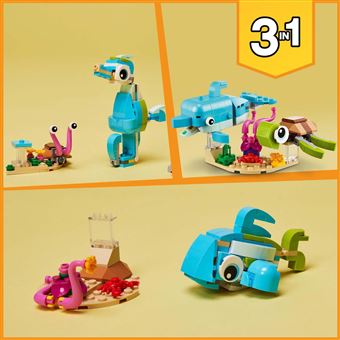LEGO® Creator 31128 Le Dauphin et la Tortue
