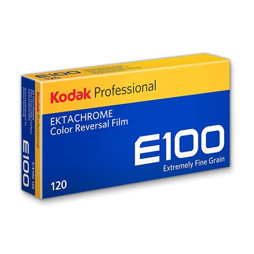 Pack de 5 pellicules Kodak Ektachrome E100 120 mm