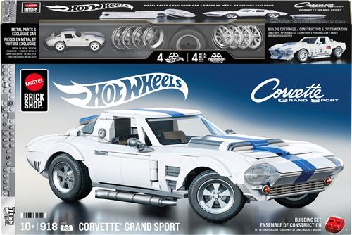 Jeu de construction Mega Hot Wheels Elite Corvette Grand Sport