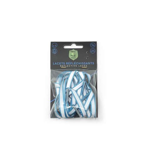 Lacets réfléchissants des deux côtés Toad 110 centimètres Bleu
