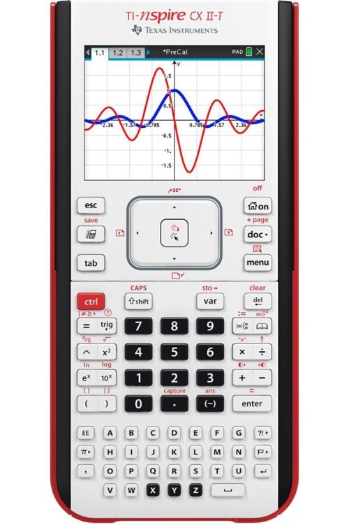 Calculatrice graphique Texas Instruments TI-Nspire CX II-T pour le lycée et supérieur