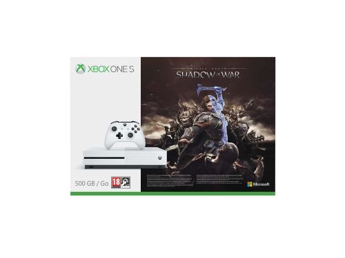Acheter Pack Xbox One S 500 Go L'ombre de la guerre État correct - 199,00 € Pack Xbox One S 500 Go L'ombre de la guerre État correct - Xbox One reconditionné disponible sur Fnac