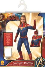 Déguisement - Captain Marvel - Taille L (7-8 ans)