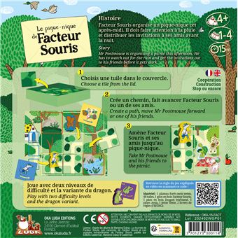 Jeu d’ambiance Oka Luda Le pique-nique de Facteur Souris
