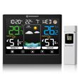 Station météo avec écran tactile Bresser MeteoTemp BF 7007511 Noir et Blanc