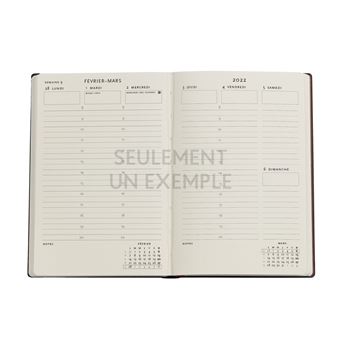 Agenda Rigide Paperblanks 2022 Acier Nuit Mini 9,5 × 14 cm