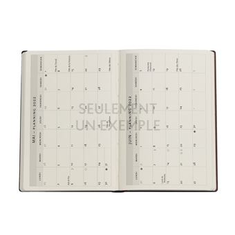 Agenda Rigide Paperblanks 2022 Acier Nuit Mini 9,5 × 14 cm