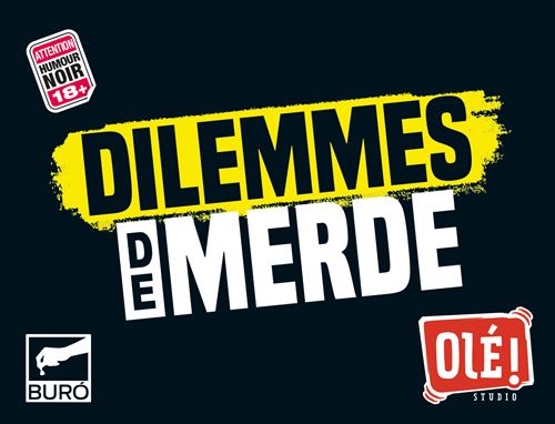 Jeu d’ambiance Olé Studio Dilemmes de Merde