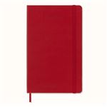 Agenda civil semainier Moleskine Horizontal Grand Format Rouge