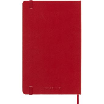 Agenda civil semainier Moleskine Horizontal Grand Format Rouge