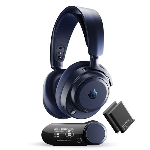 Casque PC Gaming sans fil SteelSeries Arctis Nova Pro Omni Midnight Bleu