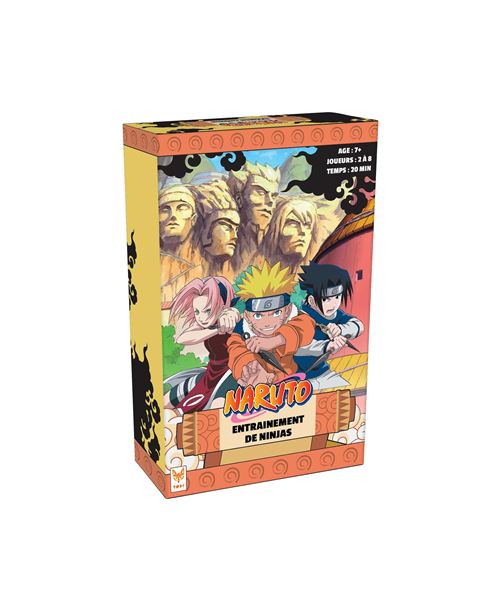 Boite de Jeu de stratégie Topigames Naruto Entraînement de Ninjas