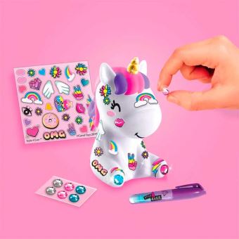 Jeu créatif Style For Ever Mini Deco Diy Personnage Licorne avec surprise