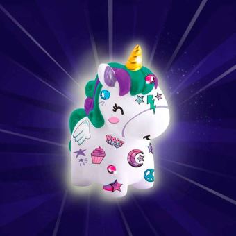 Jeu créatif Style For Ever Mini Deco Diy Personnage Licorne avec surprise