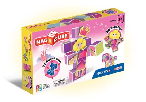 Geomag - Magicube Princesse - Jeu de construction magnétique - 3 pièces - Image 2
