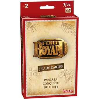 Jeu de cartes Lansay Fort boyard