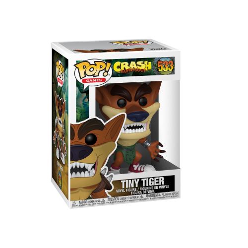 Figurine Funko Pop Crash Bandicoot Tiny Tiger 9 cm