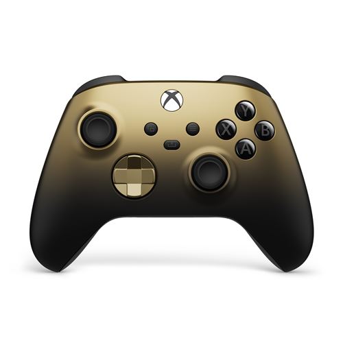 Manette Xbox Sans Fil Bluetooth Gold Shadow Or Et Noir