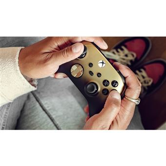 Manette sans fil Microsoft Xbox Édition Spéciale Gold Shadow