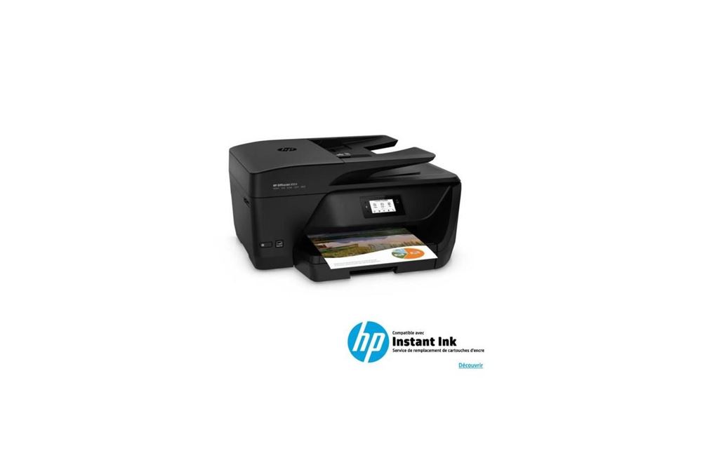 Imprimante multifonctions HP OfficeJet 6950 Wifi Noire (Éligible Instant  Ink - 3 mois d'essai inclus) - Imprimante multifonction