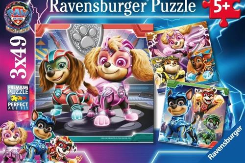 Acheter Set 3 puzzles x 49 pièces Ravensburger Pat'Patrouille Film 2 État correct - 21,07 € Set 3 puzzles x 49 pièces Ravensburger Pat'Patrouille Film 2 État correct - Ravensburger reconditionné disponible sur Fnac