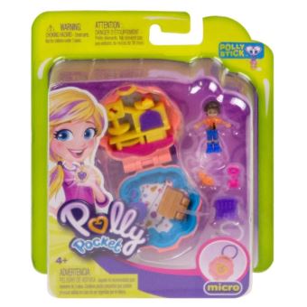 Poupée Polly Pocket Shani et capitaine Trouillard