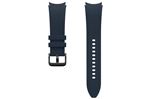 Bracelet hybride en cuir pour Samsung Galaxy Watch Series 130 mm M/L Bleu Marine