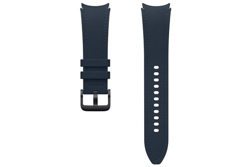 Bracelet Hybride En Cuir Pour Samsung Galaxy Watch Series 130 Mm M/L Bleu Marine