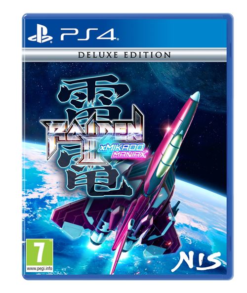 Pochette avant du jeu Raiden III x Mikado Maniax Deluxe Edition PS4