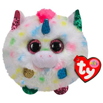 Peluche Ty Puffies Harmony la licorne