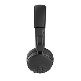 JLab Audio JBuddies Studio - Écouteurs avec micro - sur-oreille - Bluetooth - sans fil - noir