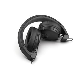 JLab Audio JBuddies Studio - Écouteurs avec micro - sur-oreille - Bluetooth - sans fil - noir