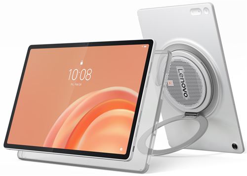 Lenovo Blanc Céleste Tablette Tactile Tab Plus Gen 2 12,1'' 128 Go + Coque Transparent
