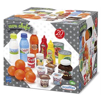 Dinette Plateau d'Aliments pour Enfants Montessori Robincool Eco Fruit en  Bois Écologique 17 accessoires magnétisés au meilleur prix