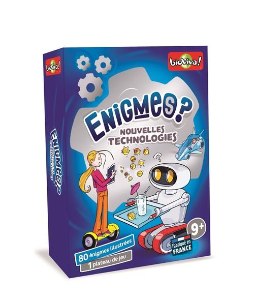 Jeu de société Bioviva Les Enigmes Nouvelles technologies État correct - Bioviva reconditionné disponible sur Fnac