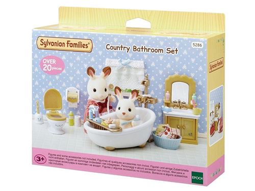 Sylvanian Family 5286 : Le set de salle de bains Epoch d'enfance - vue 6