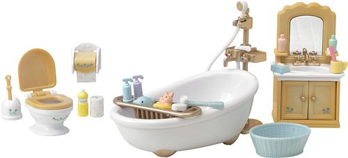 Playset Sylvanian Families 5286 Le set salle de bains - Figurine pour  enfant - Achat & prix
