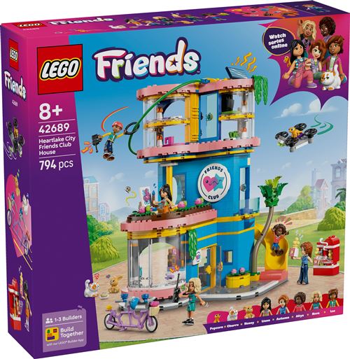 LEGO® Friends 42689 Le club house de Heartlake City