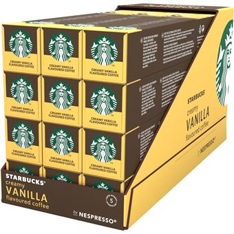 Pack de 10 capsules café Starbucks by Nespresso Vanille