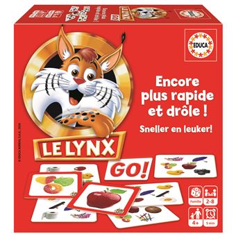 Jeu de cartes Educa Le Lynx