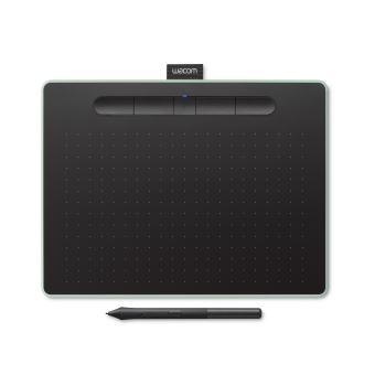 Tablette Graphique Wacom Intuos M Bluetooth Pistache avec Stylet - 1