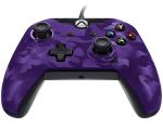 Manette filaire Pdp Camo Violet pour Xbox One /S /X / PC