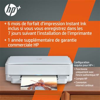 Imprimante multifonction Tout-en-un HP Envy 6022e Blanc