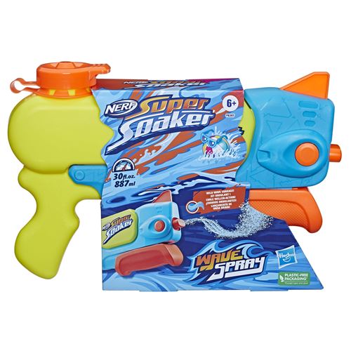 Super Soaker Multicolore Jeu De Plein Air Nerf Wave Spray