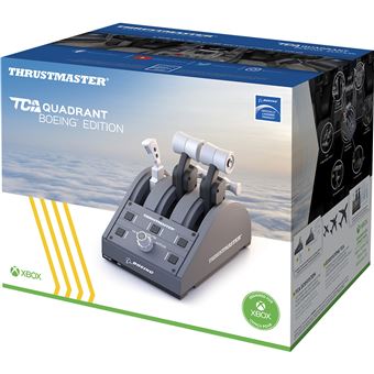 Commandes des Gaz Thrustmaster TCA Quadrant Boeing Edition Xbox et PC