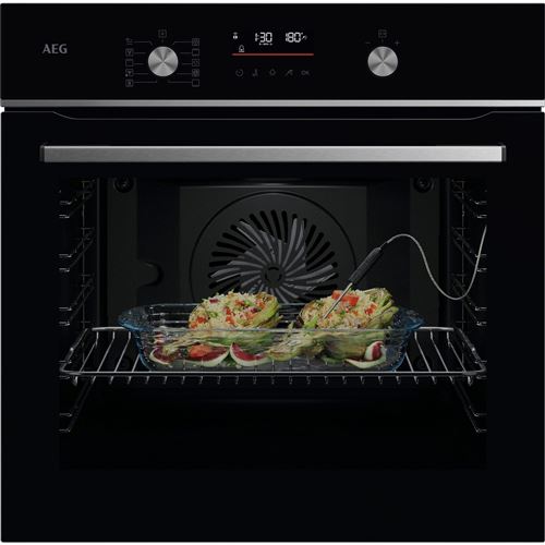 Four Encastrable Aeg 5000 Surroundcook avec Steambake Oa5Pb50Sab