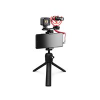We - WE Vlog Kit pour Caméra Vidéo Smartphone Trépied Hauteur Réglable  Microphone avec Lumière LED, Support de Téléphone, Compatible avec Téléphone  DSLR  Vlog - Autres accessoires smartphone - Rue du Commerce