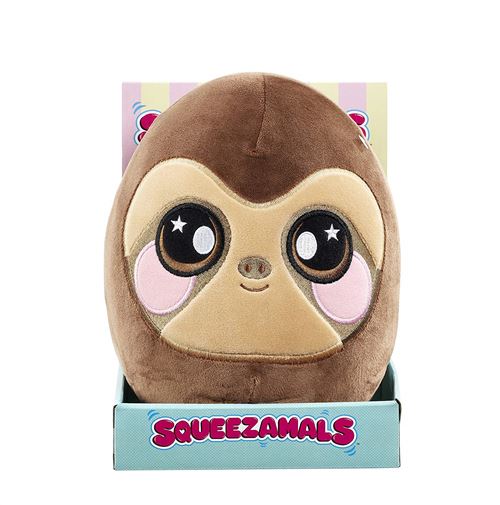 Peluche Squeezamals Sam le Paresseux